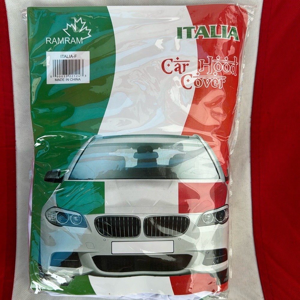 Italy car hood cover